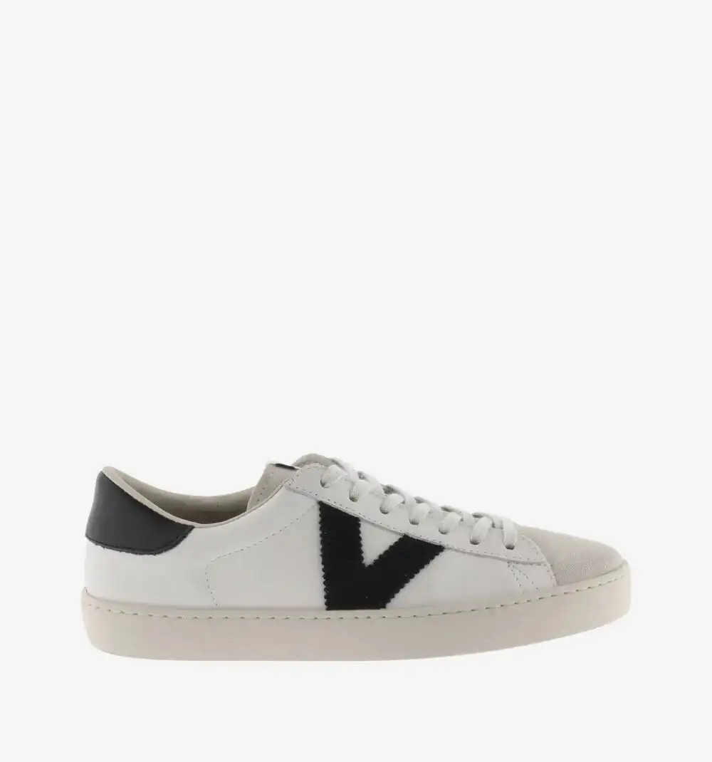Berlin leather and black suede sneakers - Image 5