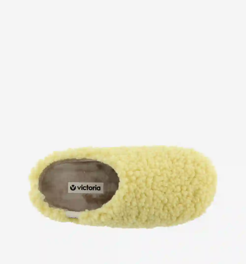 Yellow Shearling Sneakers