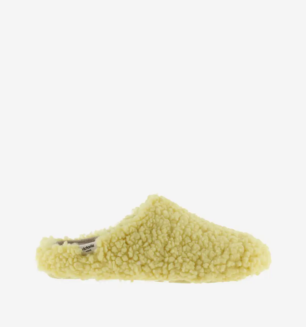 Yellow Shearling Sneakers - Image 4