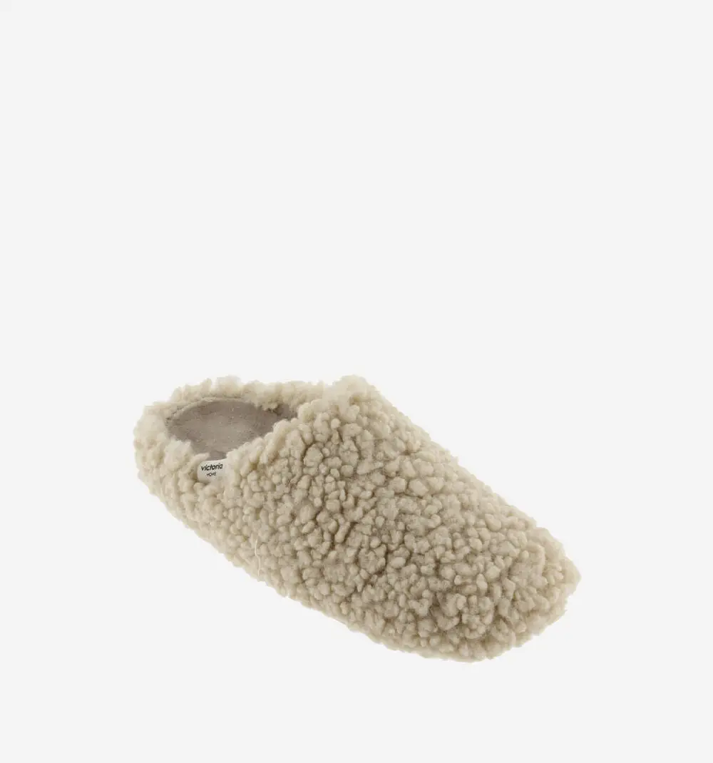Beige Shearling Sneakers - Image 2