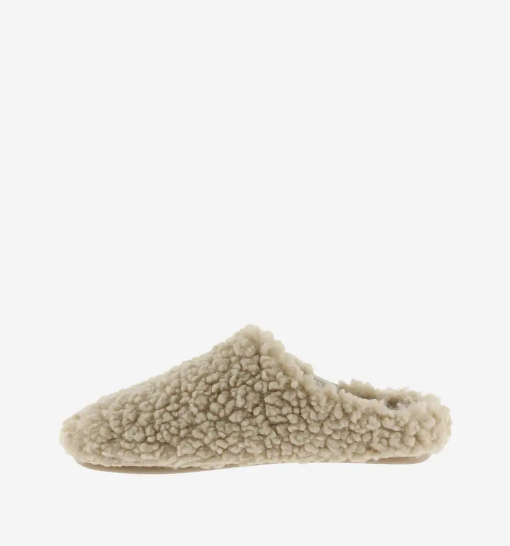 Beige Shearling Sneakers - Image 4