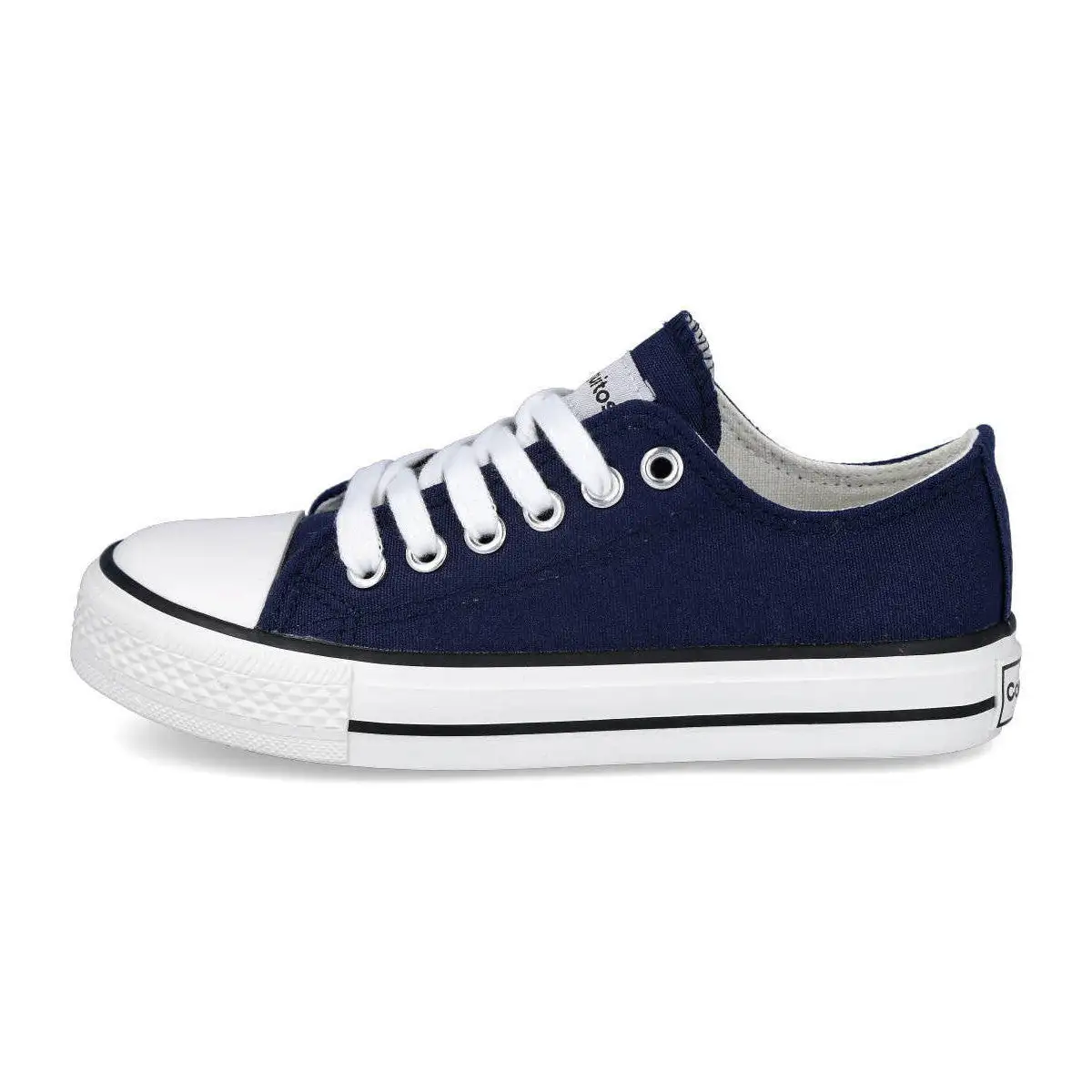 Navy Canvas Sneakers - Image 2