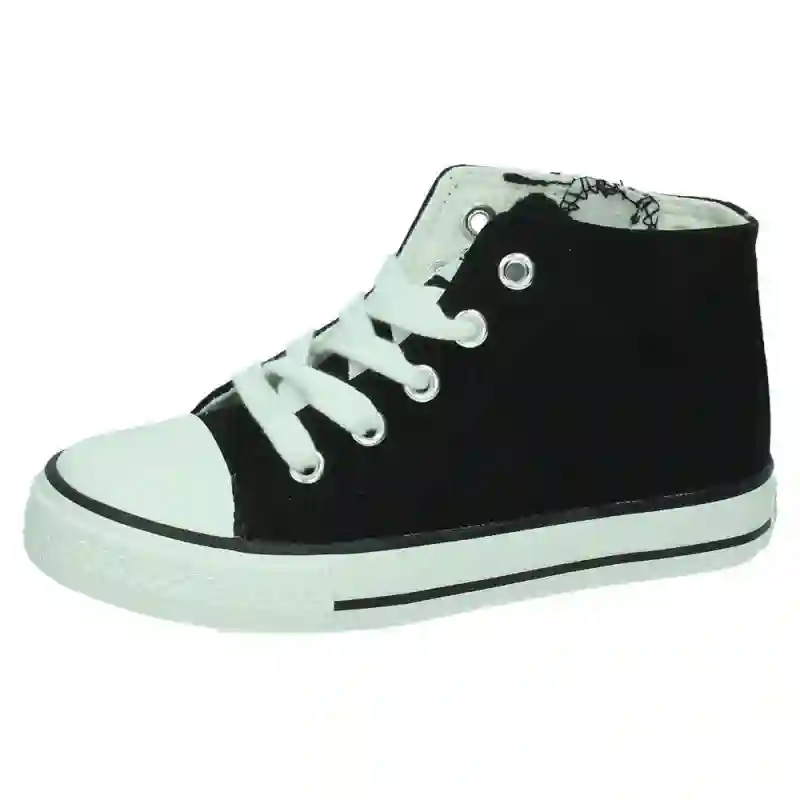 Black Canvas Sneakers