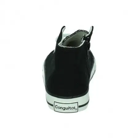 Black Canvas Sneakers - Image 4