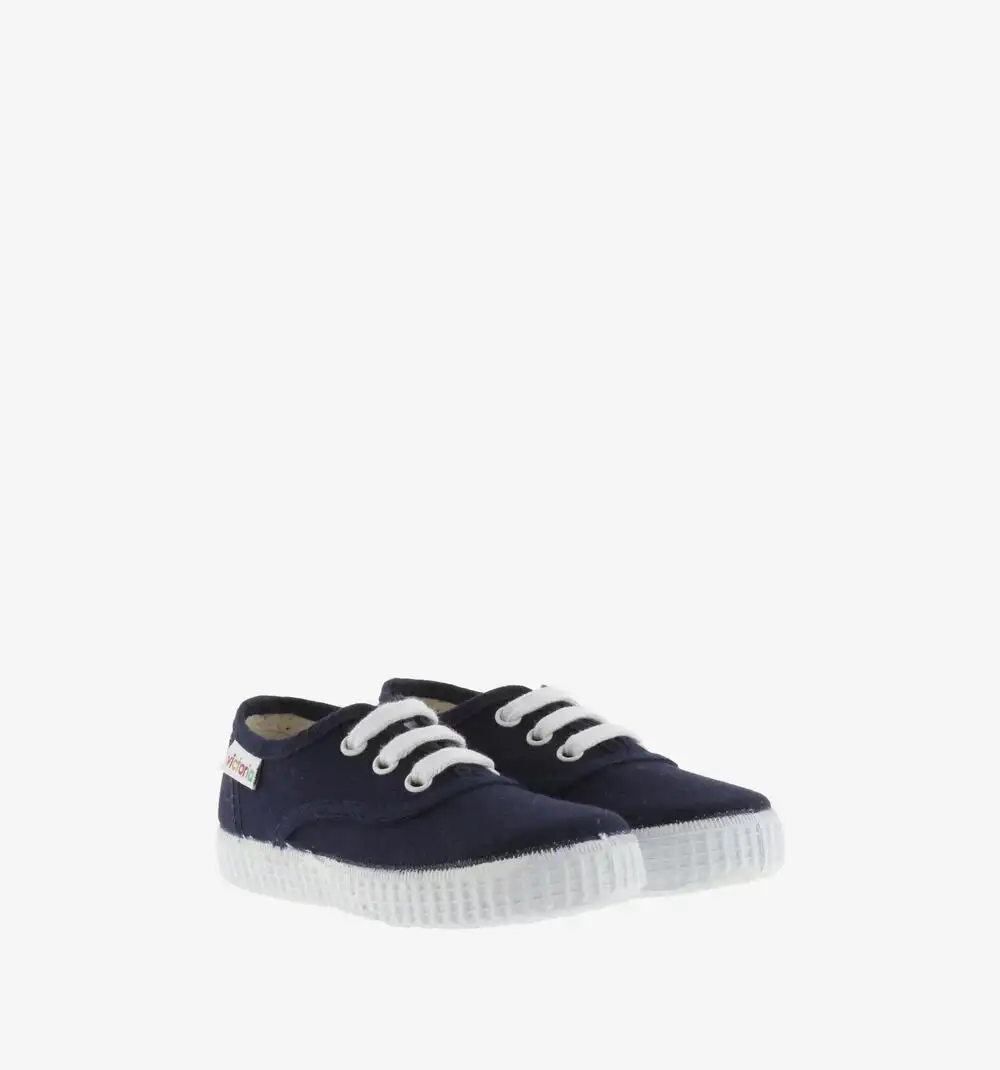 Blue Canvas Sneakers