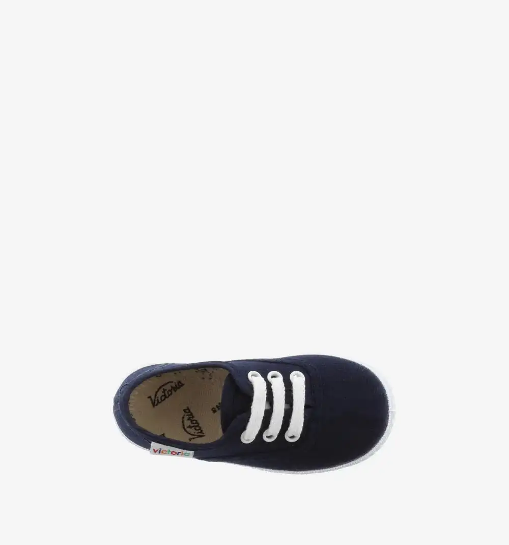 Blue Canvas Sneakers - Image 2
