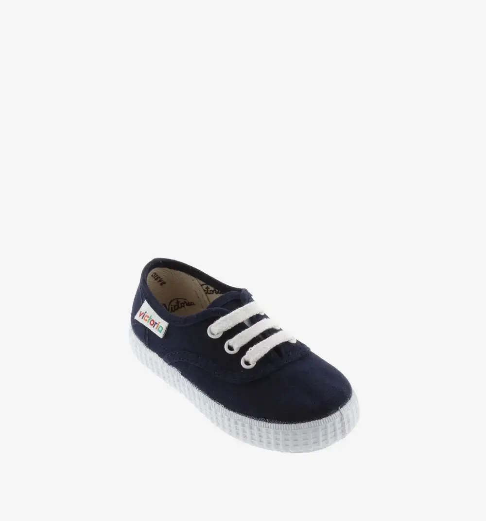 Blue Canvas Sneakers - Image 4