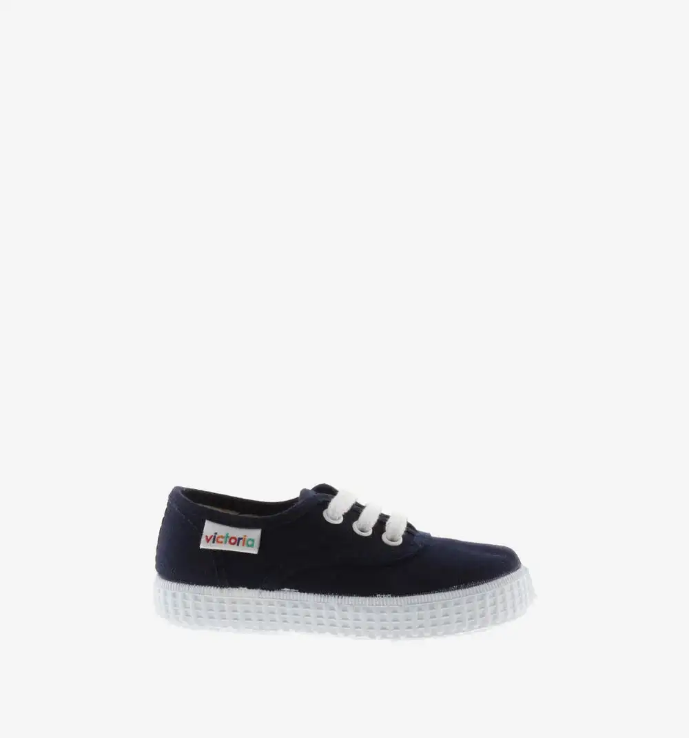 Blue Canvas Sneakers - Image 5