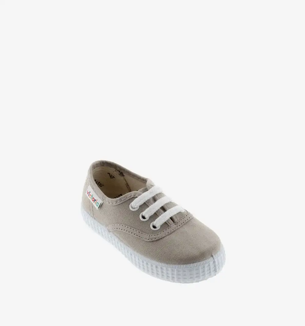 Zapatillas Lona Beige