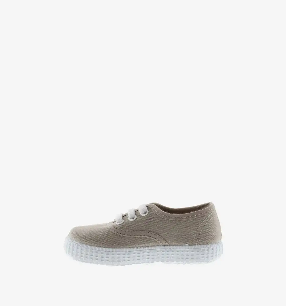 Zapatillas Lona Beige - Imagen 3