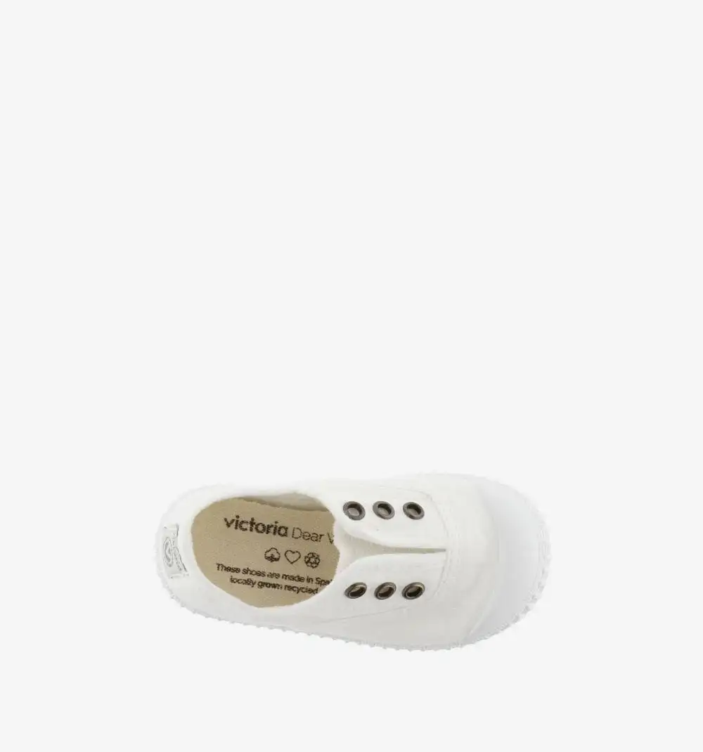 White canvas sneakers - Image 2