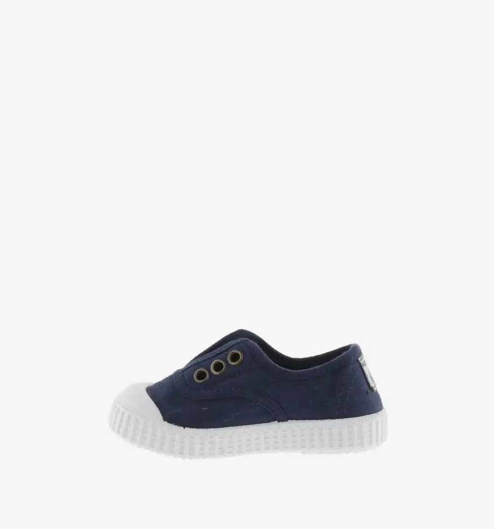Navy canvas sneakers - Image 2