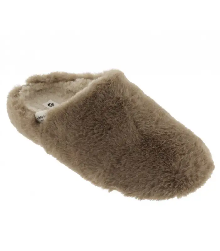 Beige soft fur sneakers - Image 2