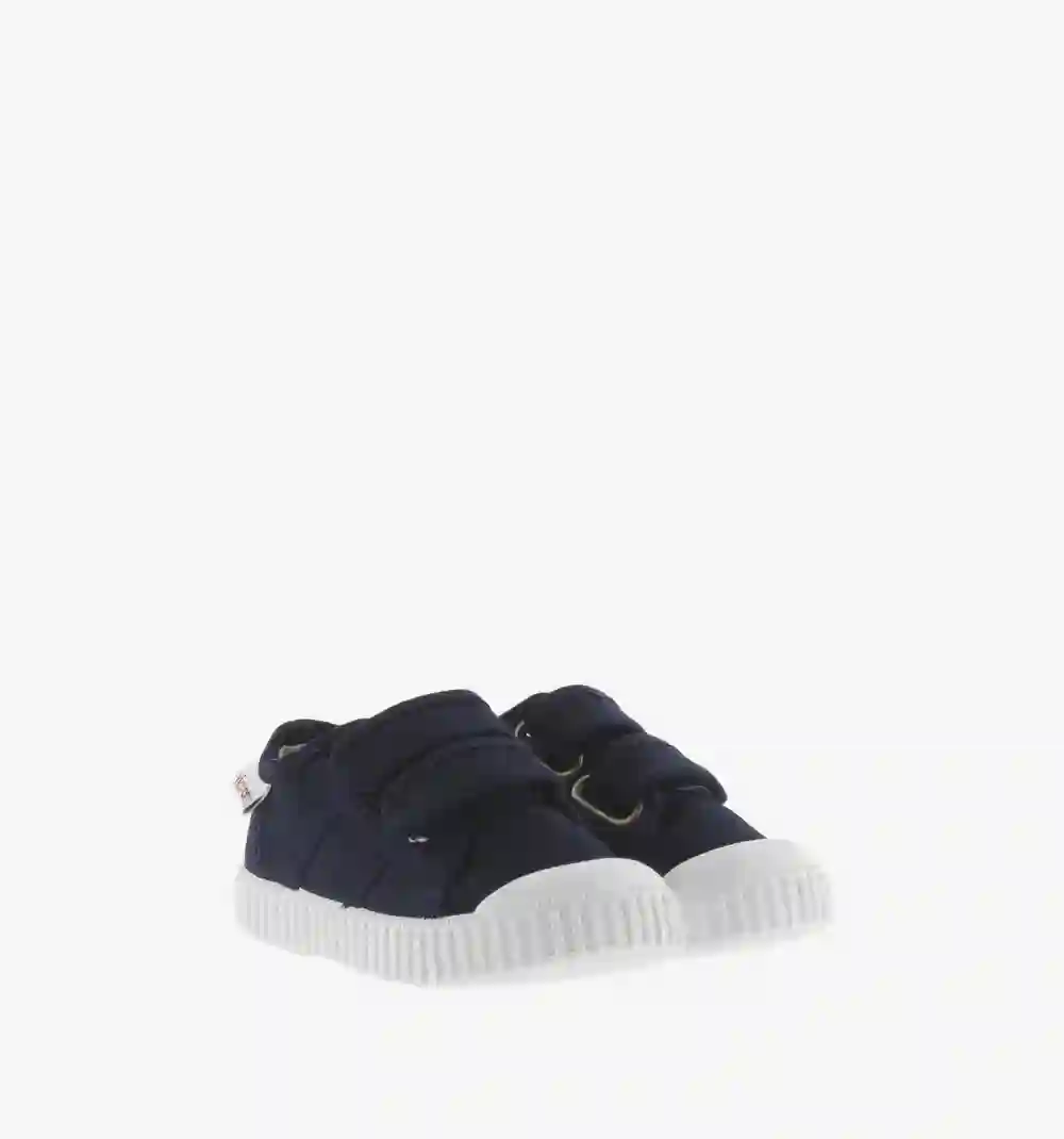 Zapatillas tiras lona Marino