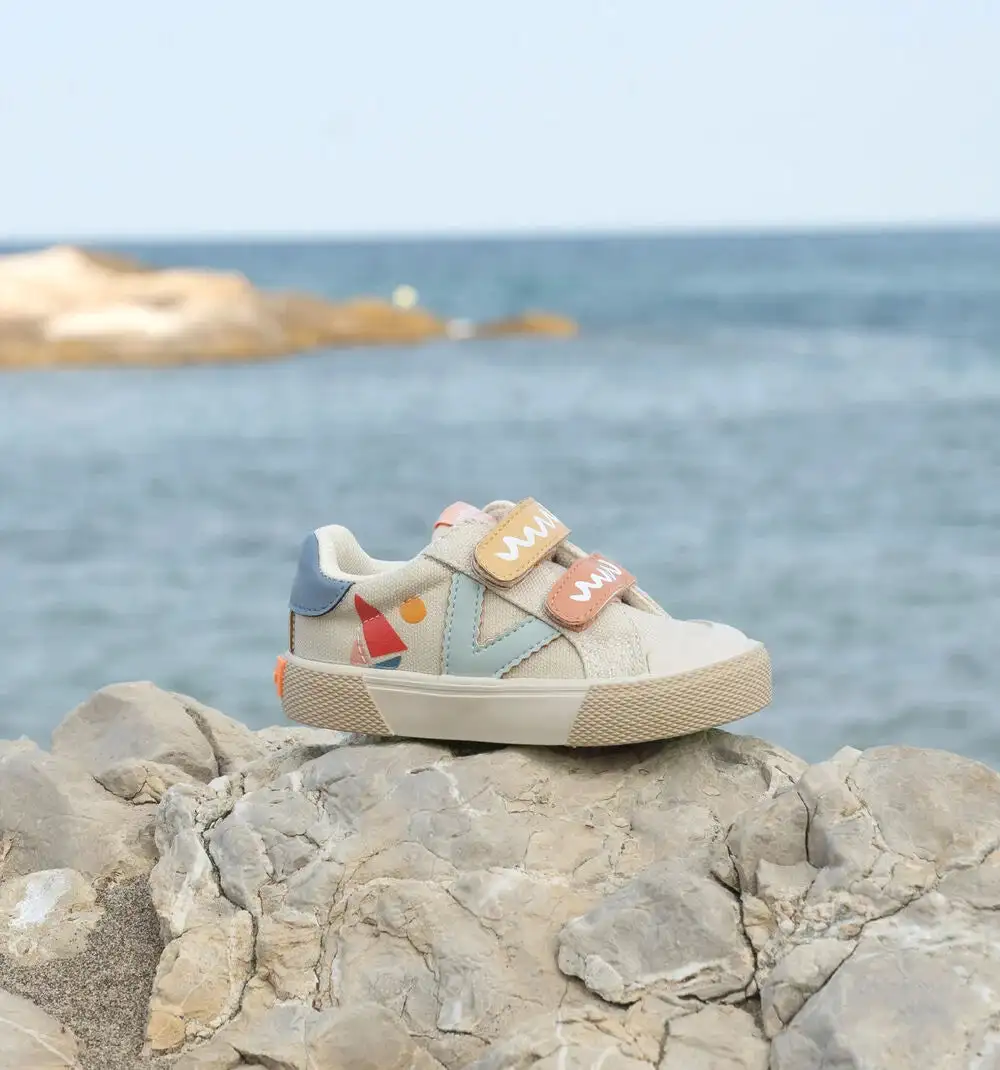 Striped Tribe Sneakers Print Multicolor Ecru - Image 6