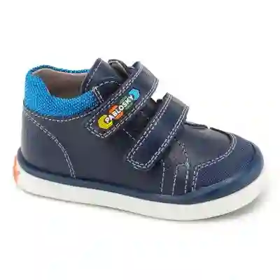 Pampas Navy Ankle Boot Shoe