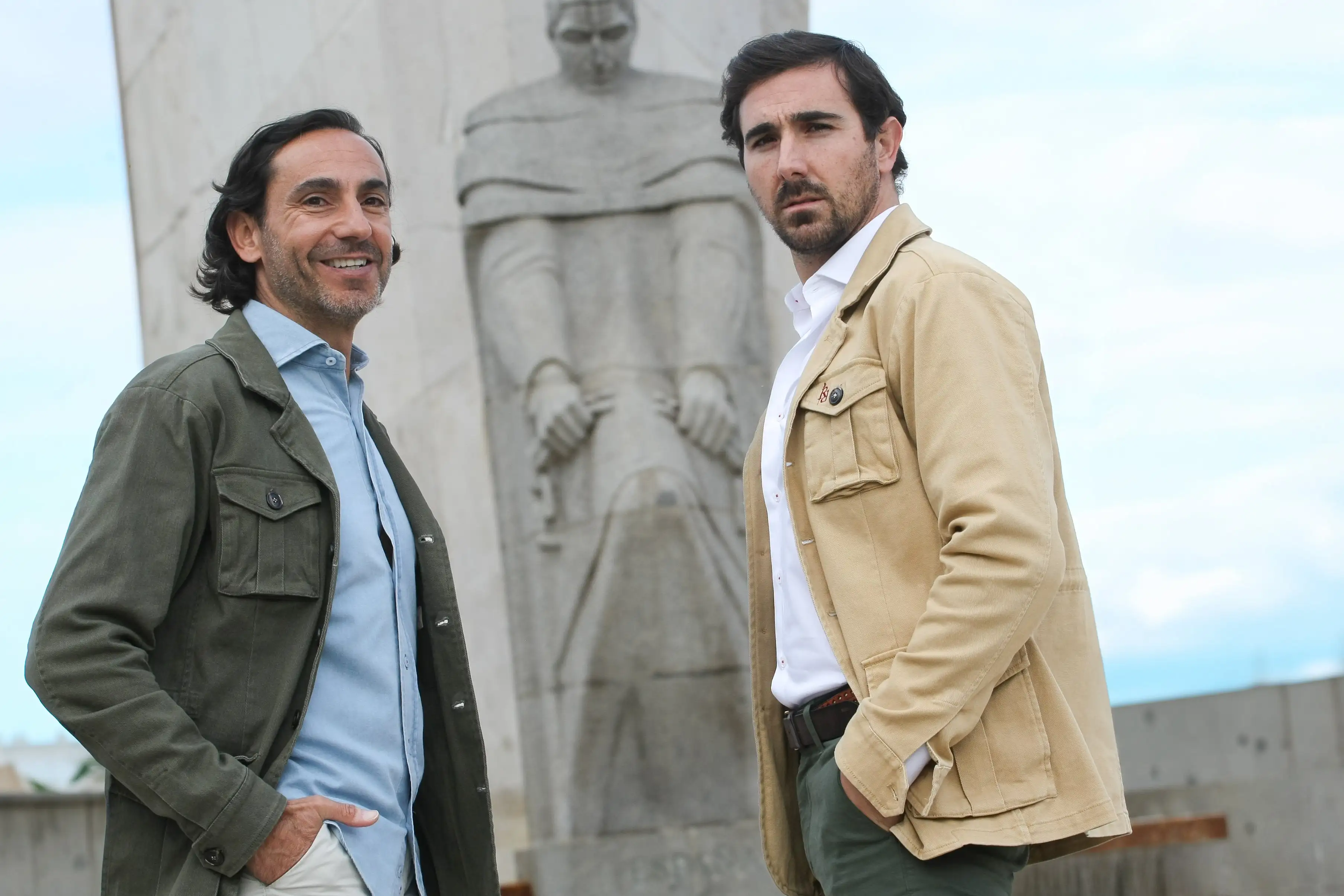 Chaqueta de hombre Sahariana en camel - Imagen 4