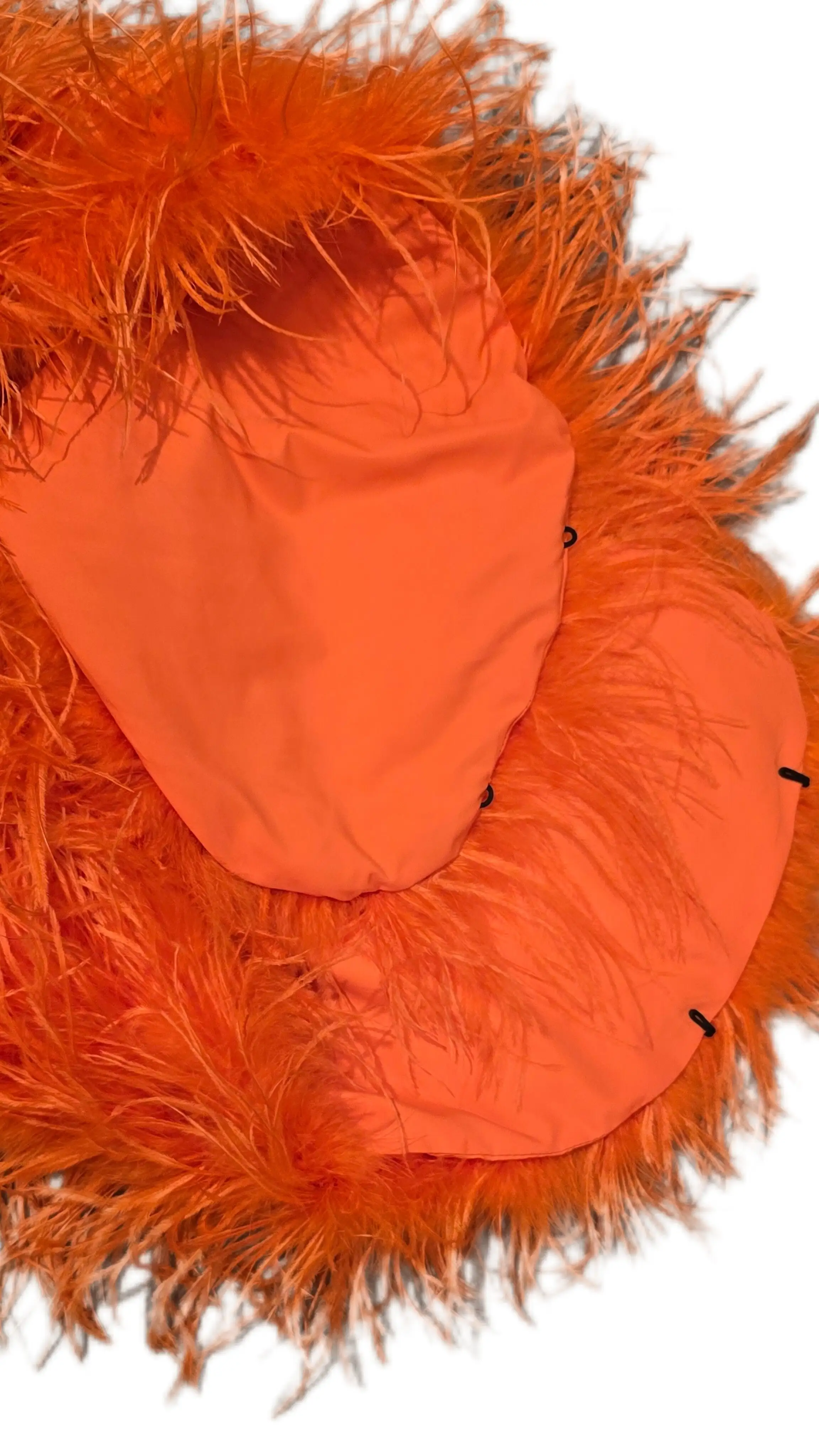 Bufanda larga de plumas - Imagen 3