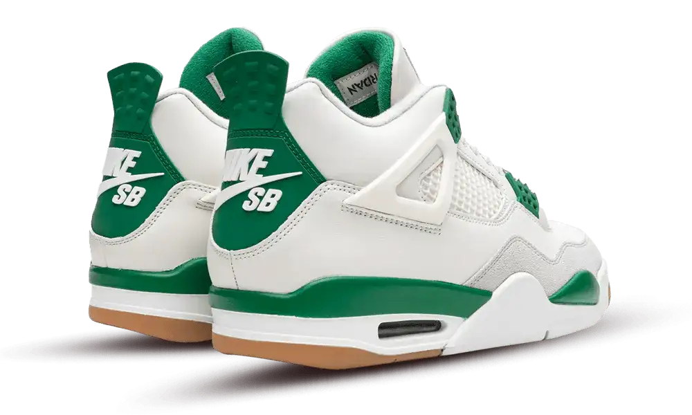 Nike Sb Air Jordan 4 Retro Pine Green - Image 3