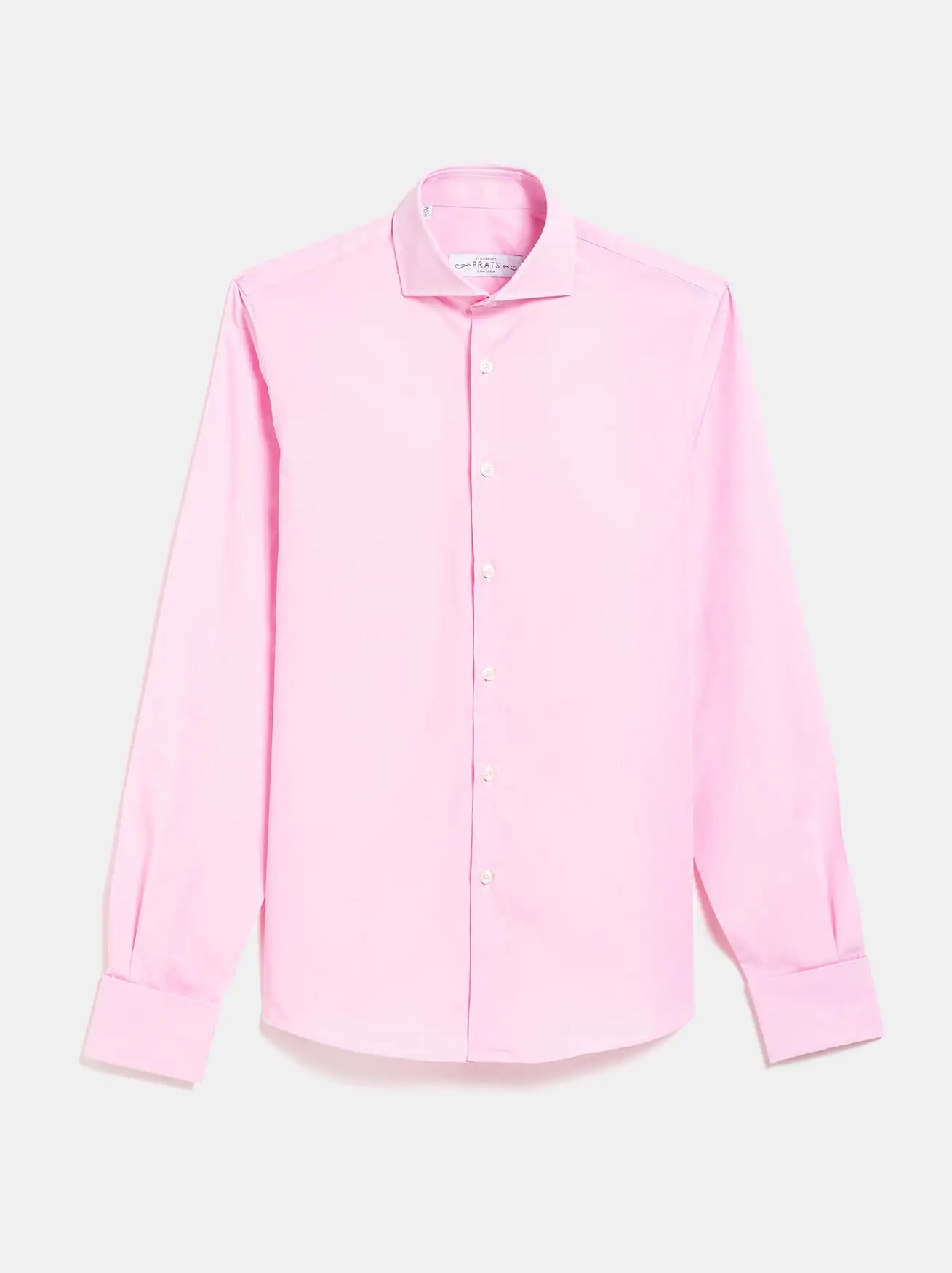 Pink Gemelo Fil a Fil Shirt