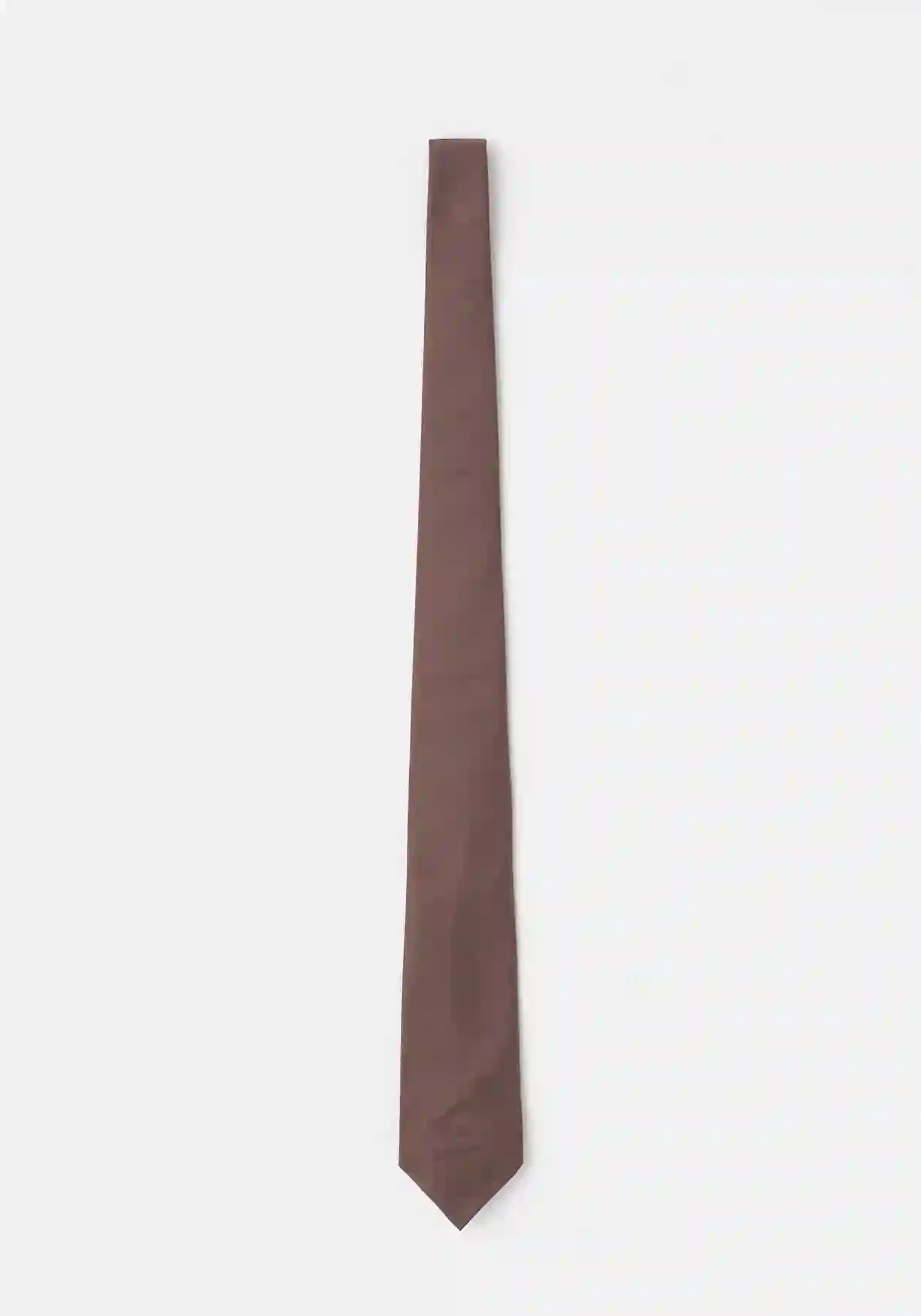 Brown 7-fold tie