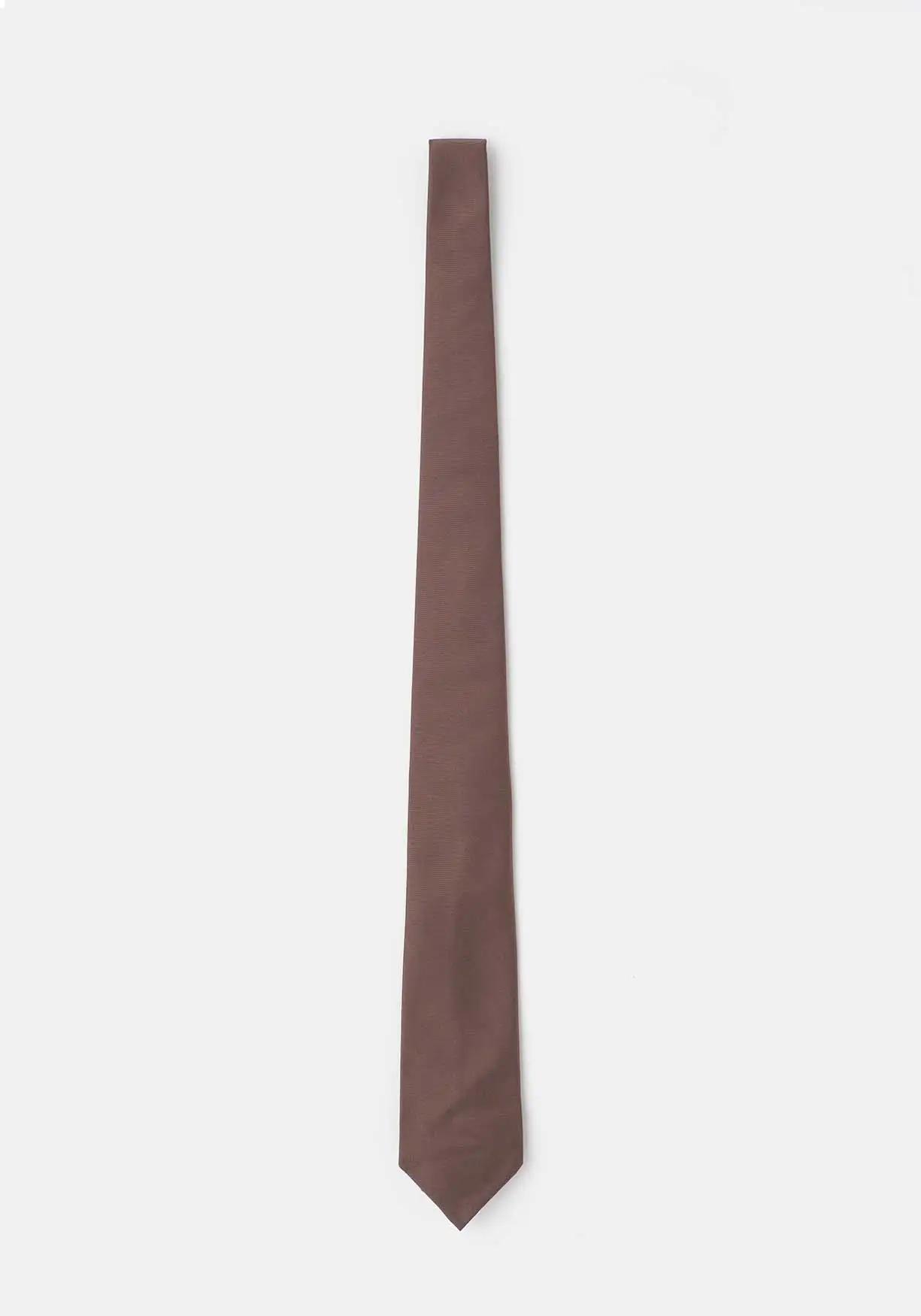 Brown 7-fold tie
