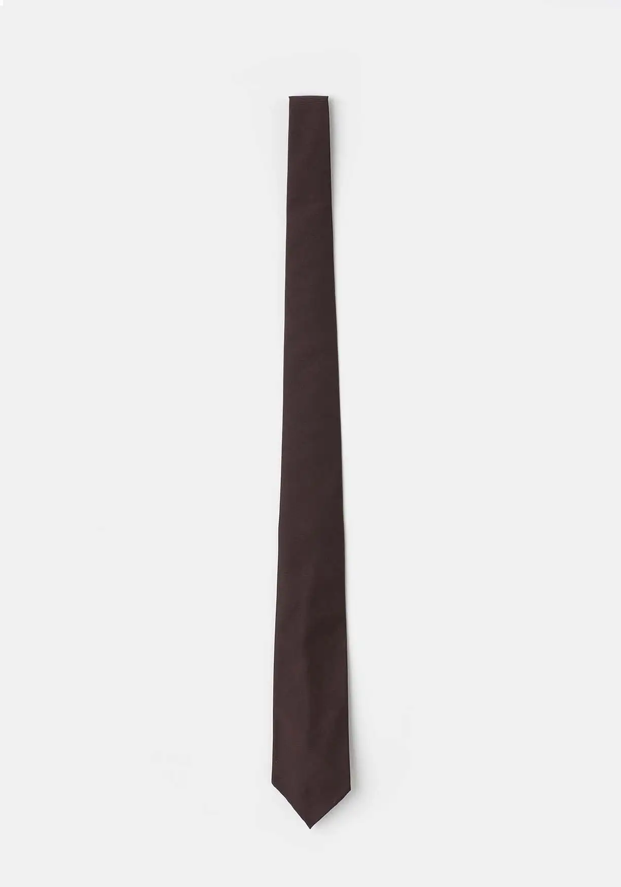 Dark Brown 7-fold Tie
