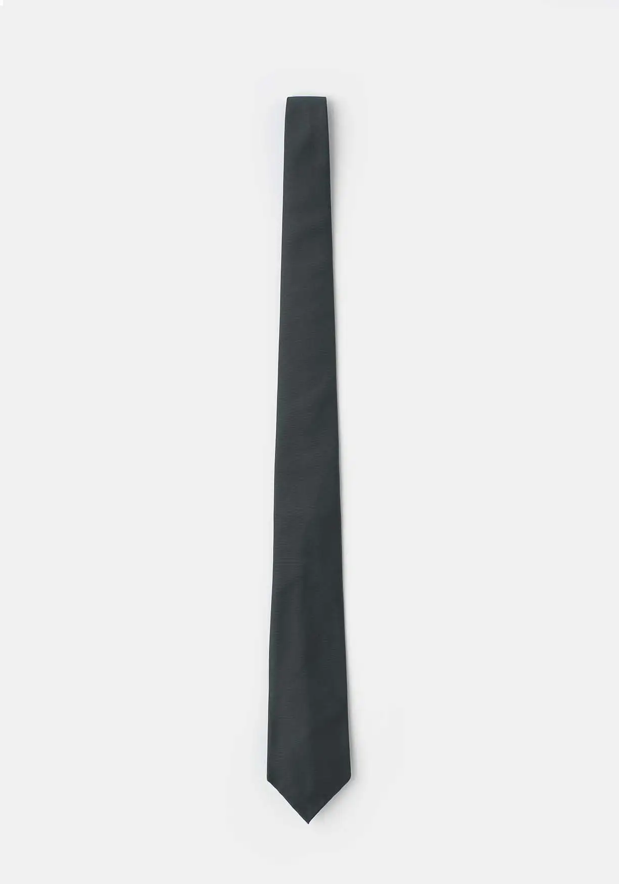 Green 7-fold tie