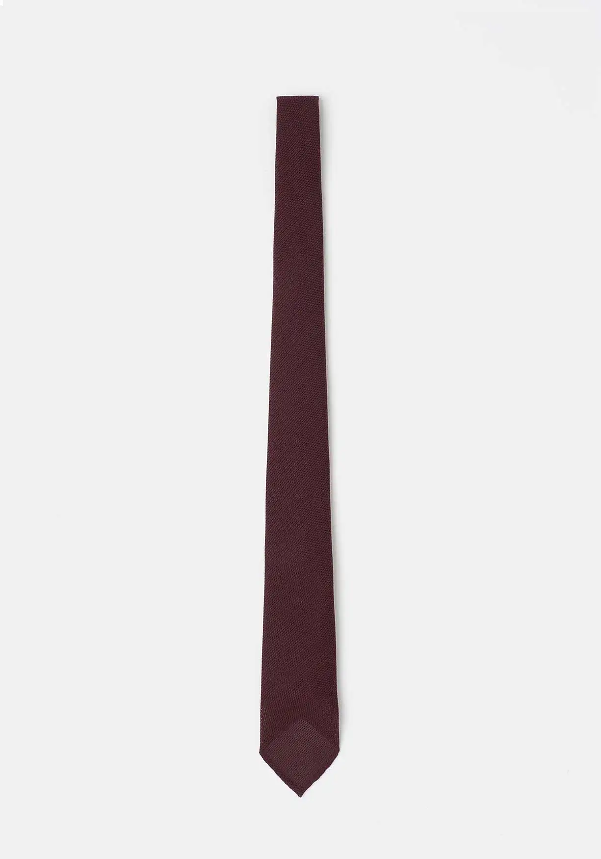 Grenadine Burgundy Tie