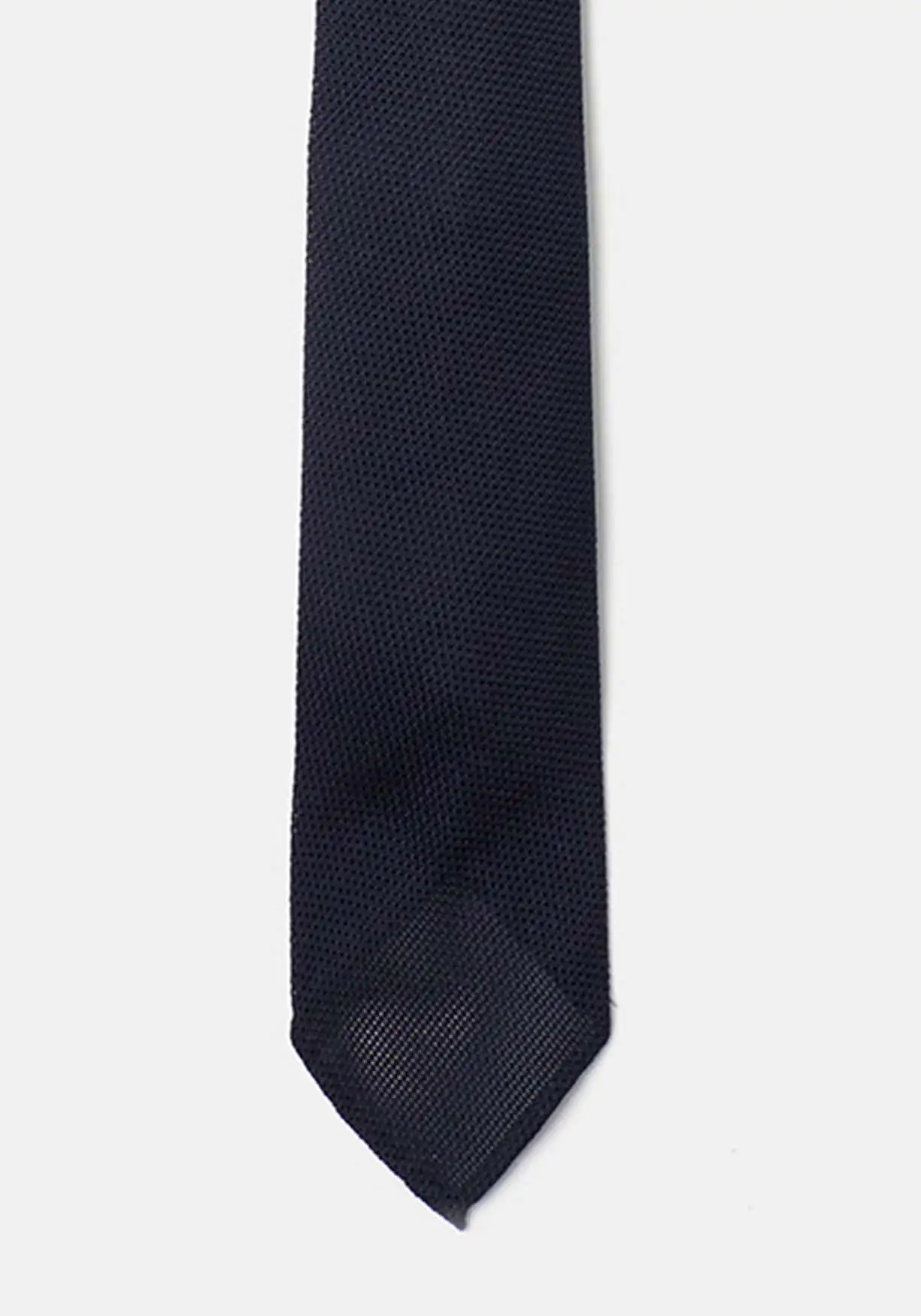 Navy Grenadine Tie - Image 2