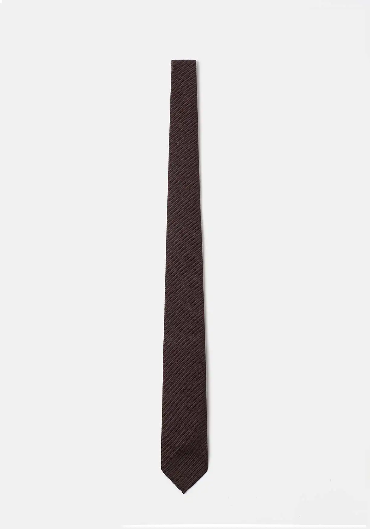 Grenadine Brown Tie