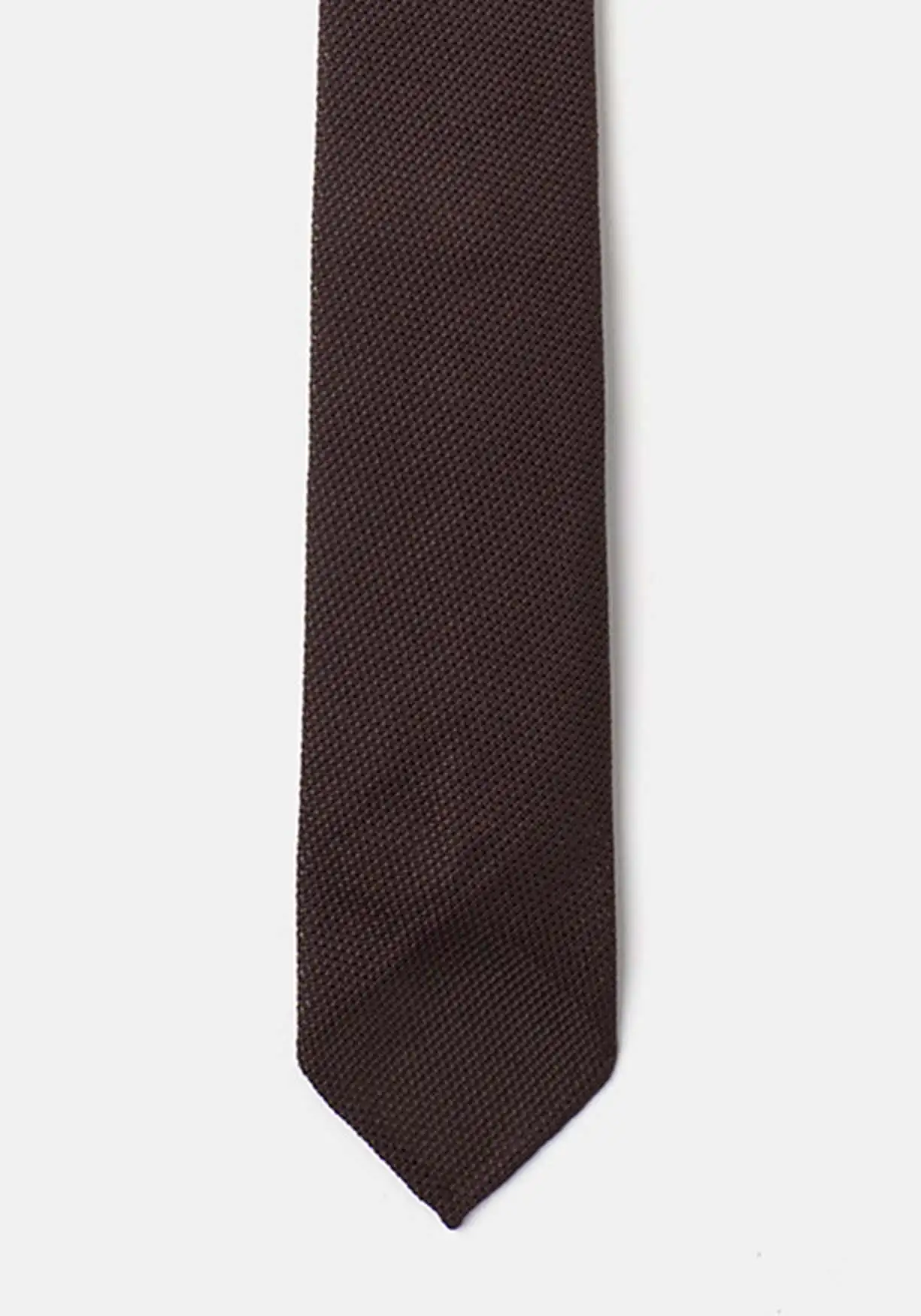 Grenadine Brown Tie - Image 2