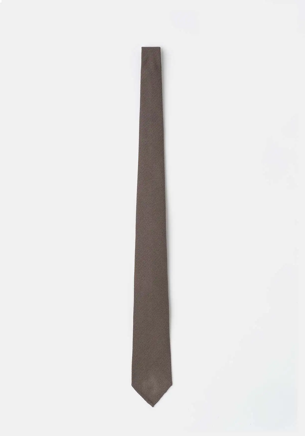 Grenadine Taupe Tie