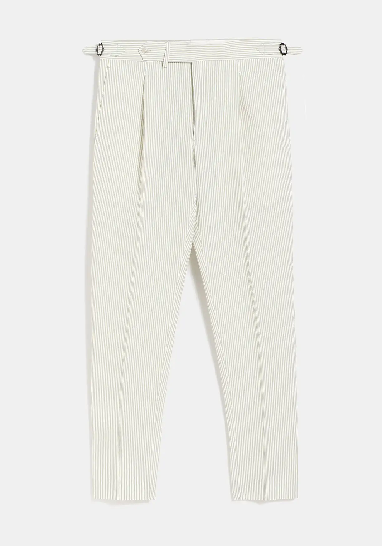 Pantalón Seersucker Verde