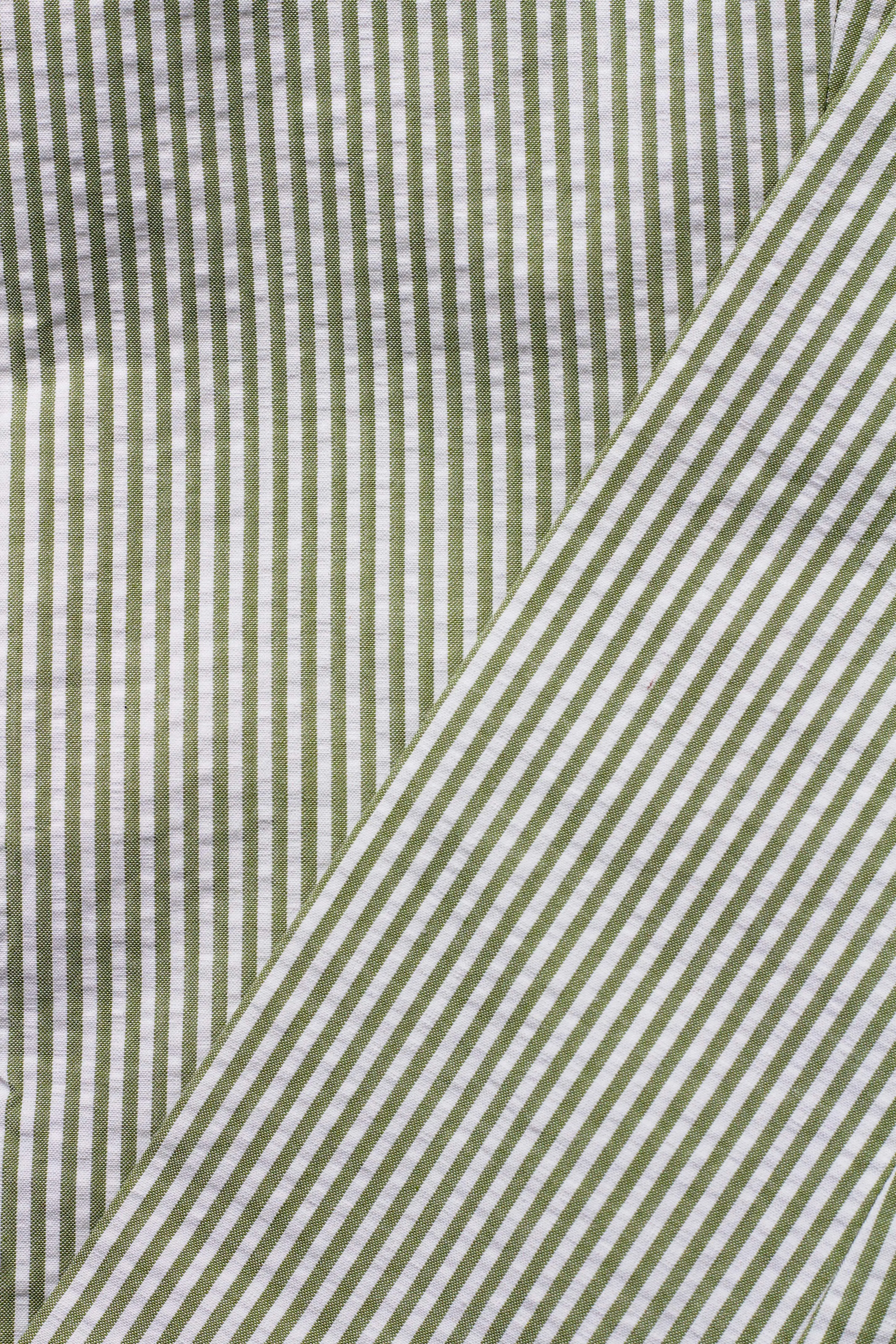 Pantalón Seersucker Verde - Imagen 2