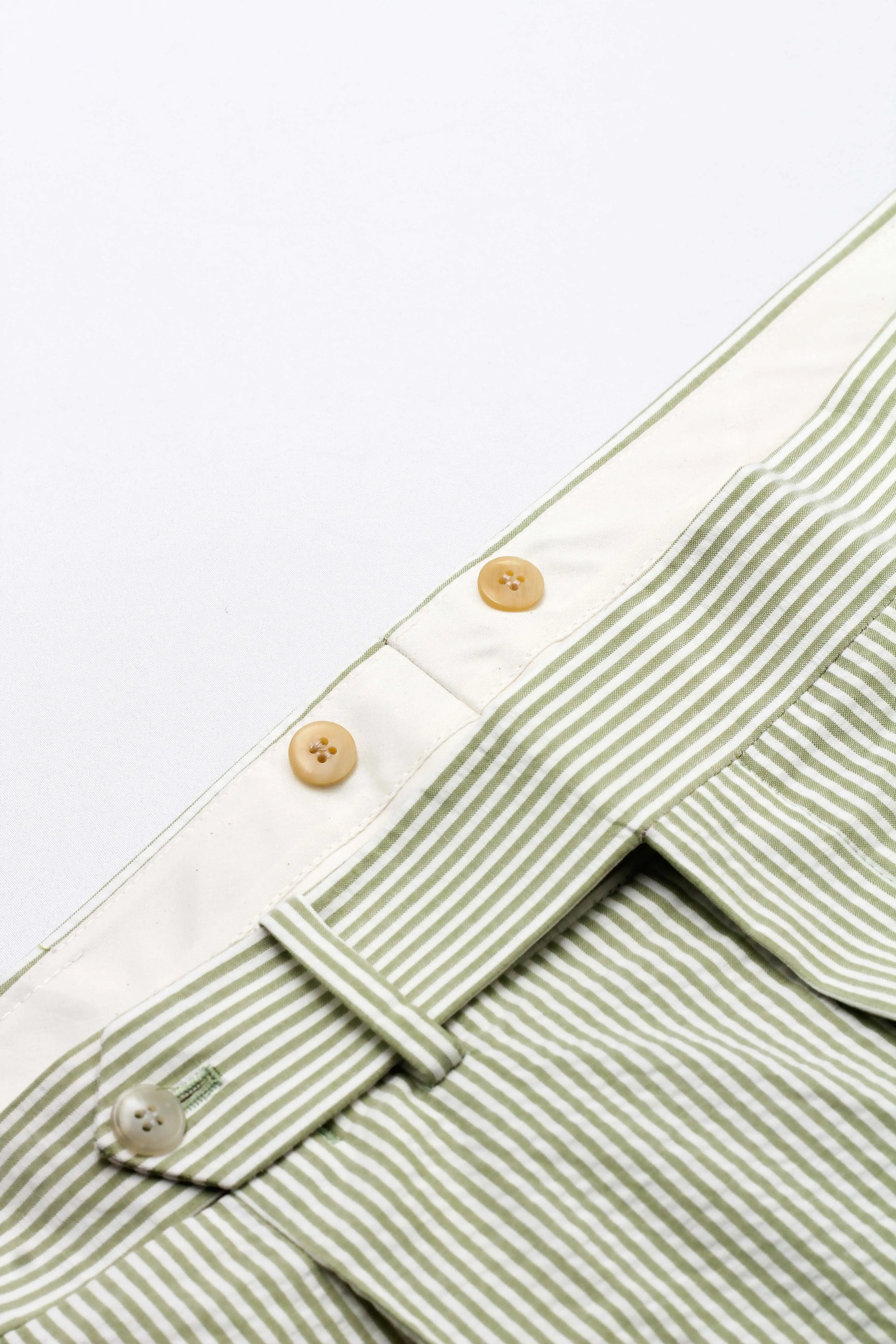 Pantalón Seersucker Verde - Imagen 4