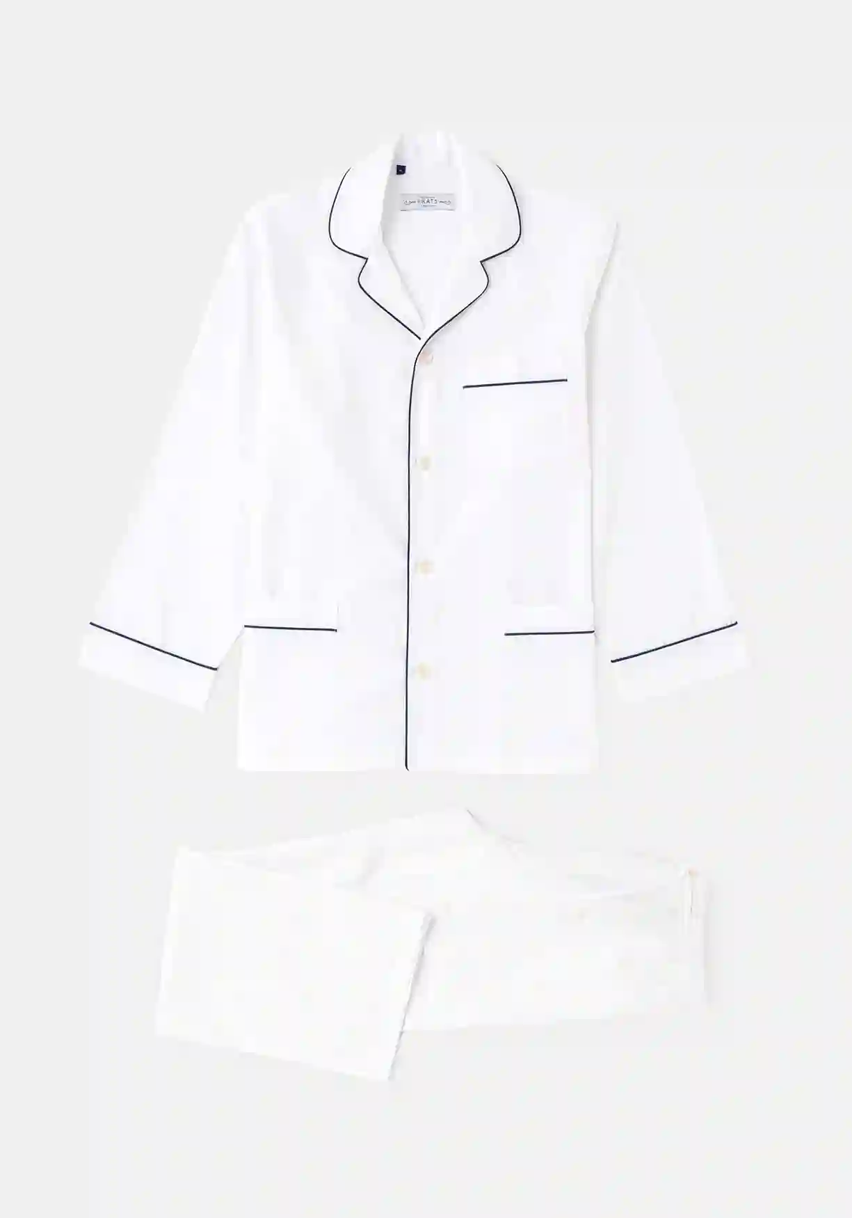 Pijama blanco con Vivo Marino