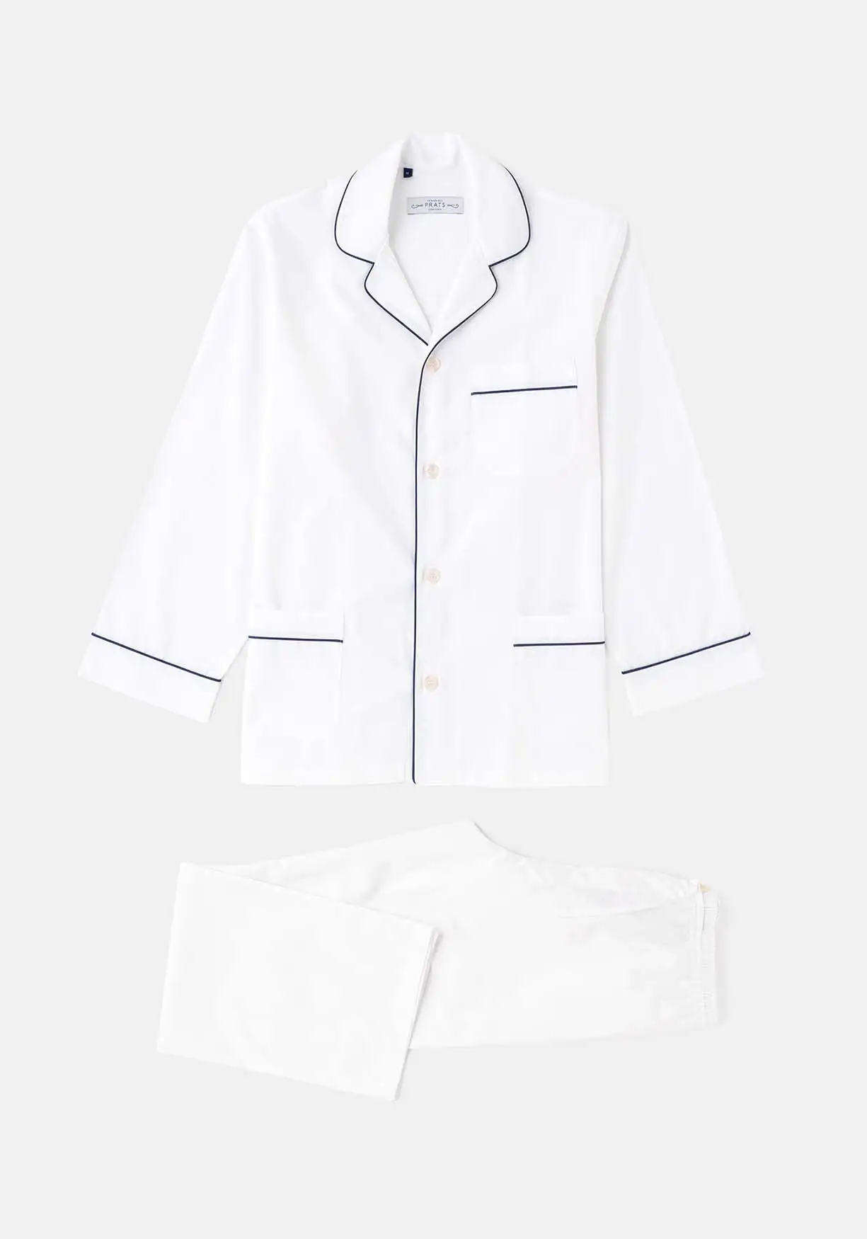 Pijama blanco con Vivo Marino