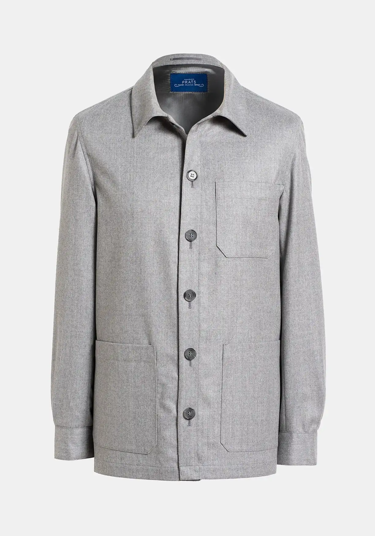 Gray Flannel Overshirt