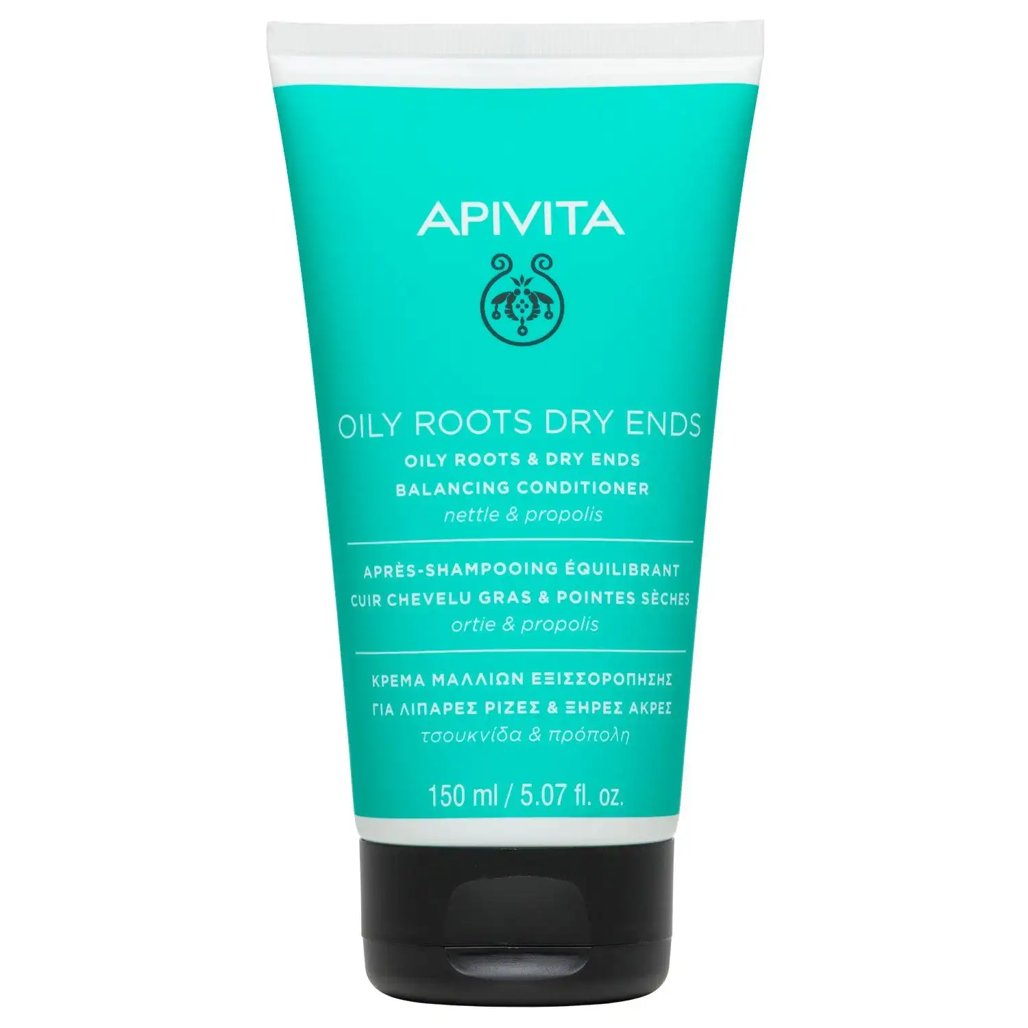 APIVITA - ACONDICIONADOR EQUILIBRANTE PARA RAÍZ GRASA Y PUNTAS SECAS (150ml)