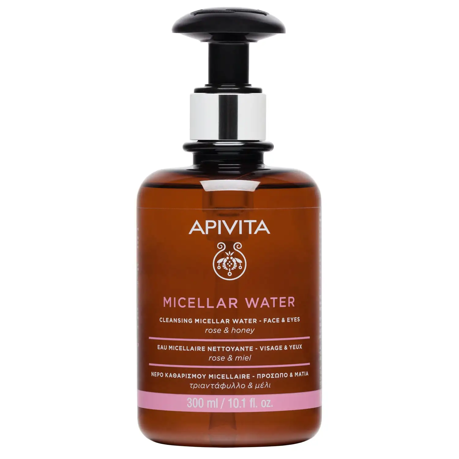 APIVITA - AGUA MICELAR con rosa y miel (300ml)