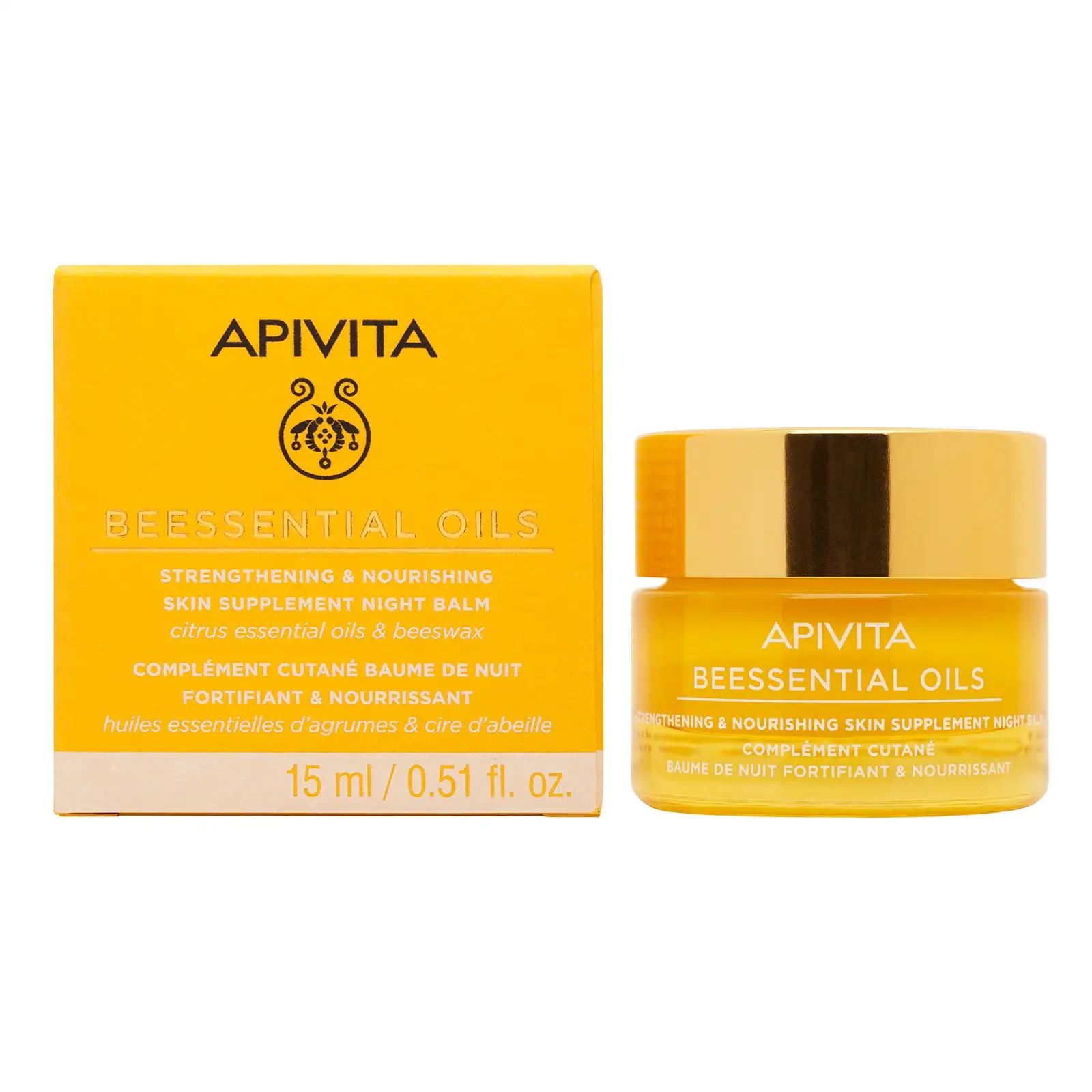 APIVITA - BÁLSAMO DE NOCHE DE ACEITES ESENCIALES (15ml) - Imagen 2