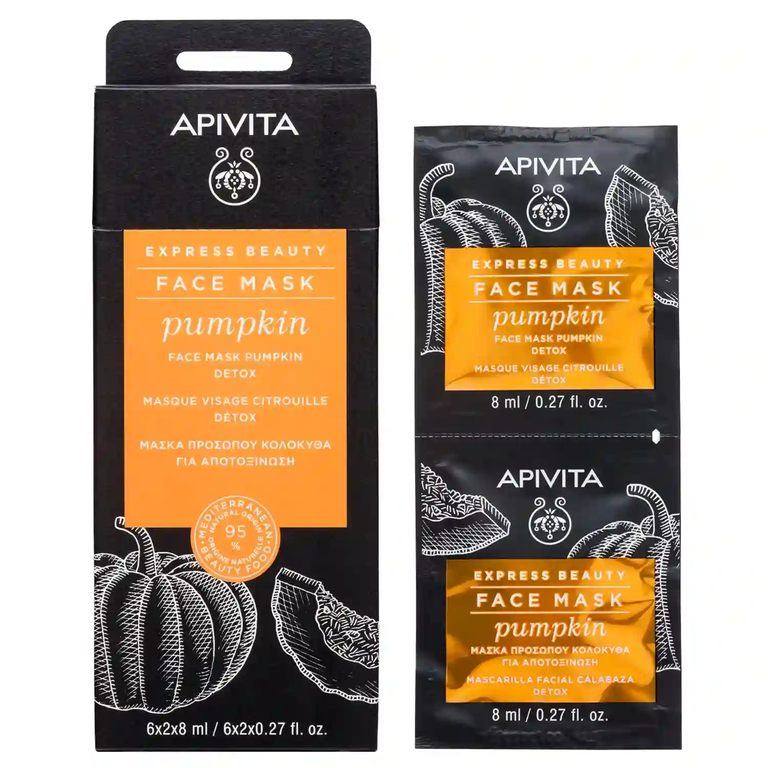APIVITA - BELLEZA EXPRESS - CALABAZA