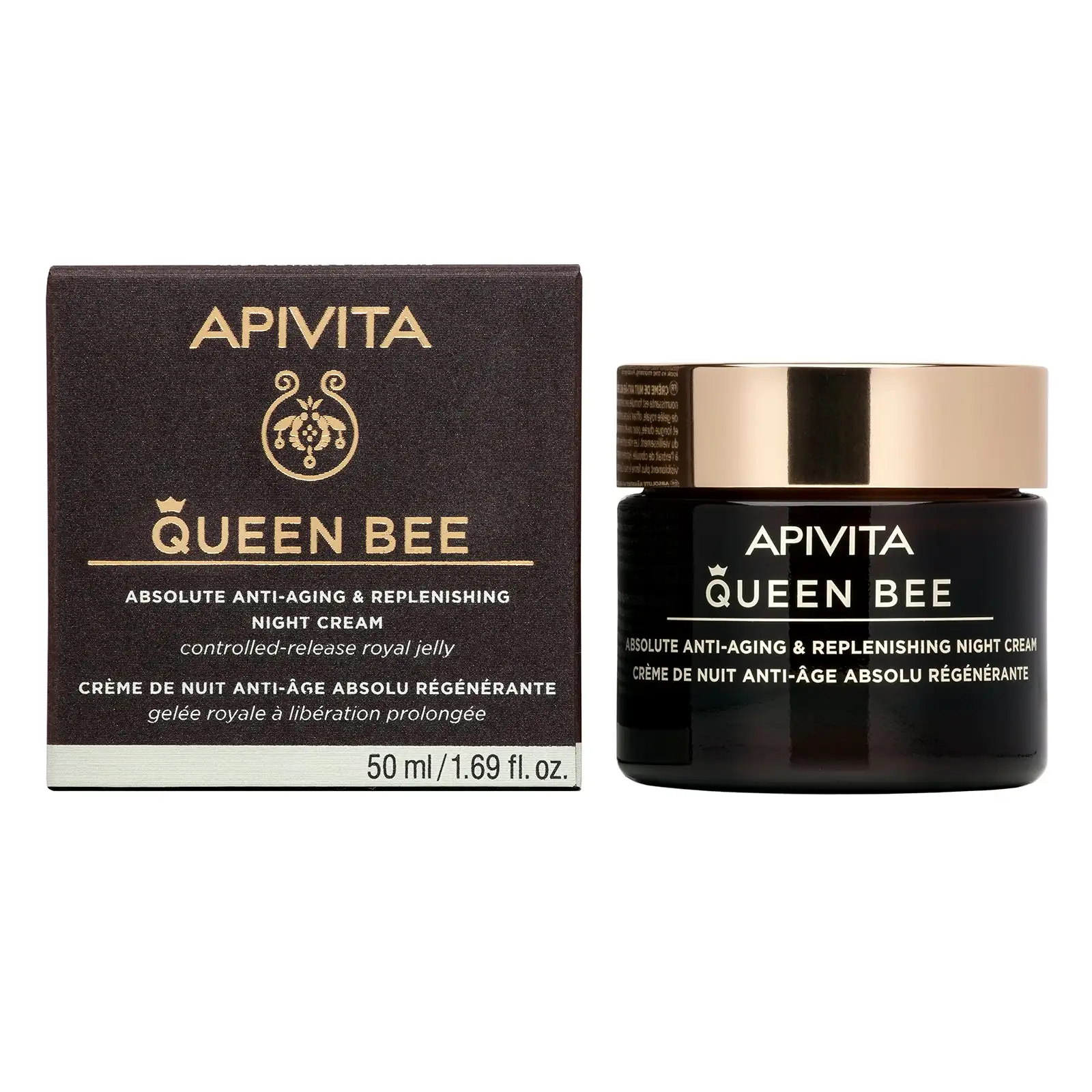 APIVITA - QUEEN BEE CREMA DE NOCHE RECONSTITUYENTE ANTIEDAD ABSOLUTO (50ml) - Imagen 2