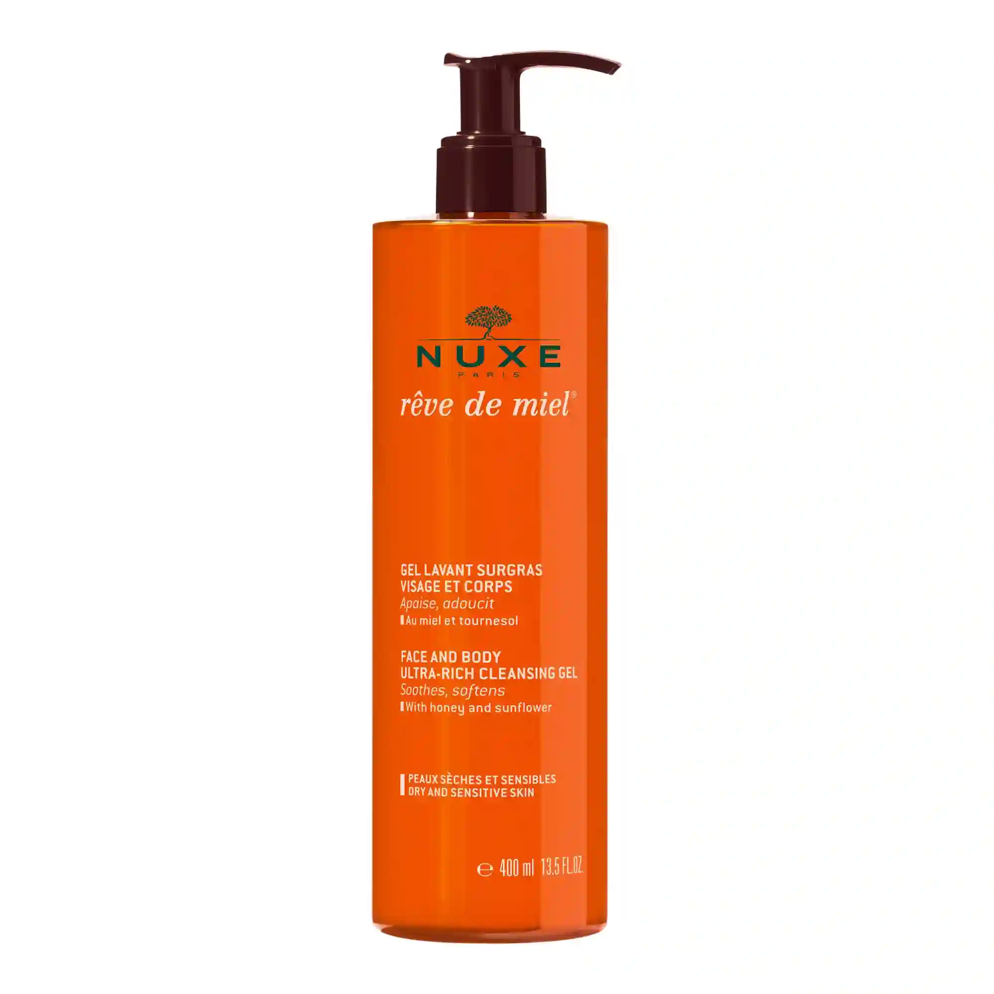 Gel limpiador Dermatológico Rêve de Miel® (400ml)