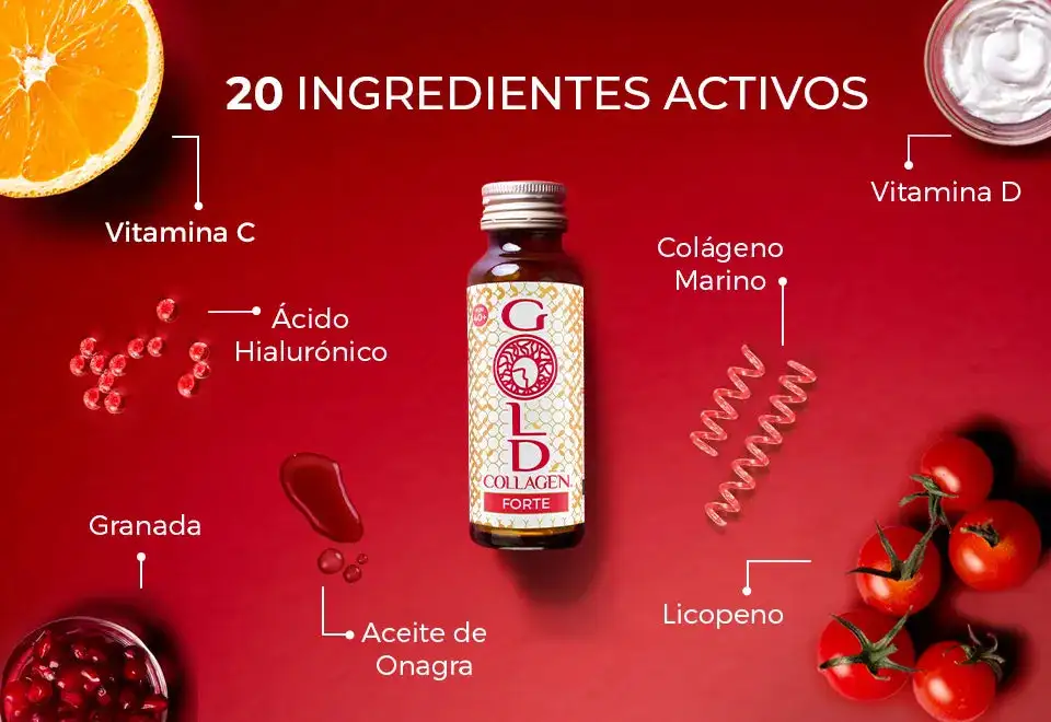 COLÁGENO ORO - FUERTE (10 viales x 50ml) - Imagen 4
