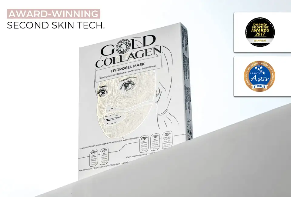 COLÁGENO ORO - SET MASCARILLA DE HIDROGEL - Imagen 2