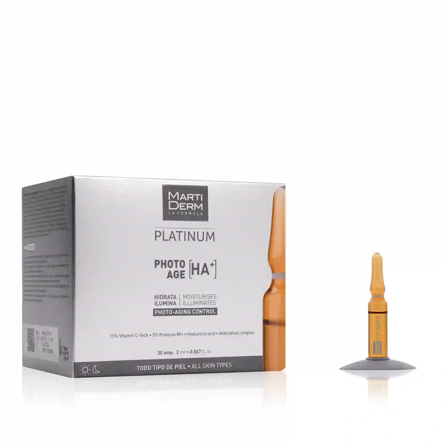 MARTIDERM - Platinum Ampollas Photo Age HA+ (30 ampollas)