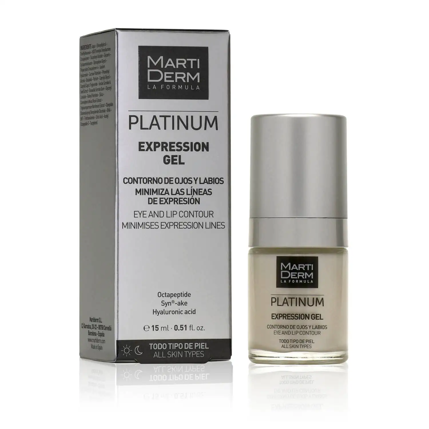 MARTIDERM - Gel Expresión Platino (15ml) - Imagen 2