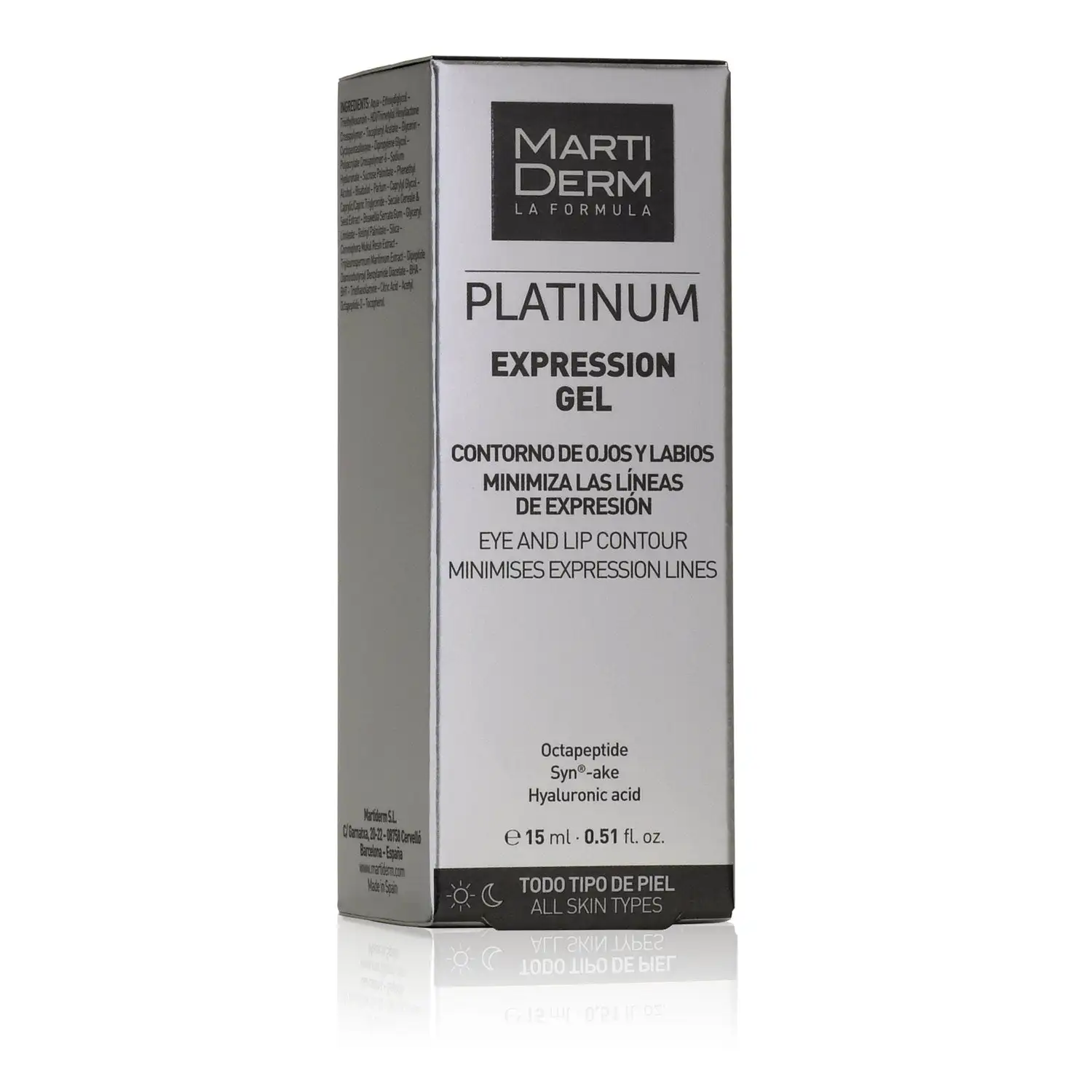 MARTIDERM - Gel Expresión Platino (15ml) - Imagen 3